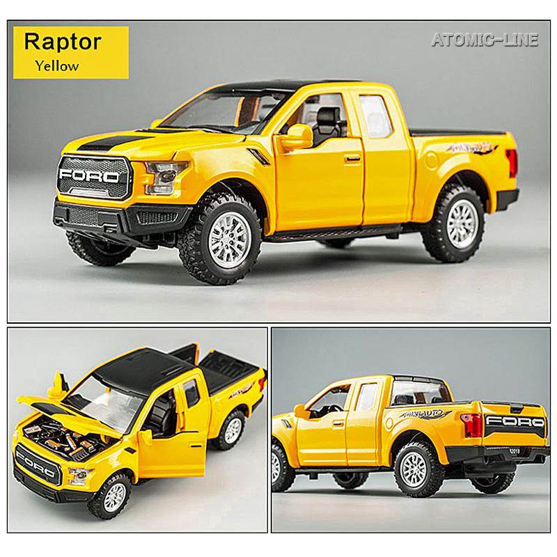 フォード ラプター F-150 1/32 ミニカー 全4色 ライト点灯 フォード ラプター F-150 1/32 ミニカー 全4色 ライト点灯