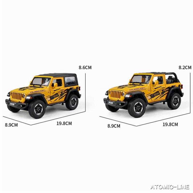 【超希少】Jeep Wrangler ミニカー Kyosho 1/28 Jeep Wrangler Unlimited Rubicon MINI-Z 4x4