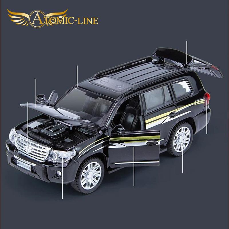 トヨタ（TOYOTA） ランドクルーザー PRADO 1/32 ミニカー 全2色 ライト
