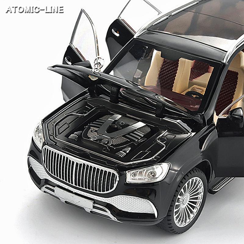 Mercedes Benz マイバッハ GLS600 1/24 ミニカー 全3色 ライト点灯
