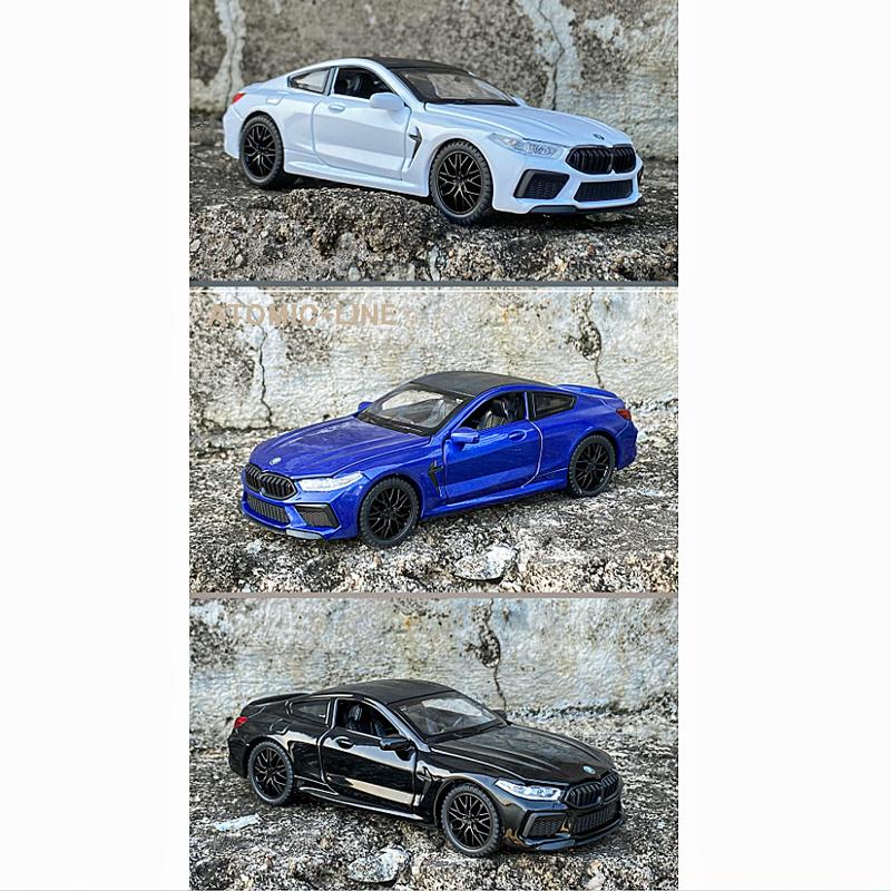 BMW BMW M8 クーペ 1/32 ミニカー 全3色 ライト点灯 エンジンサウンド