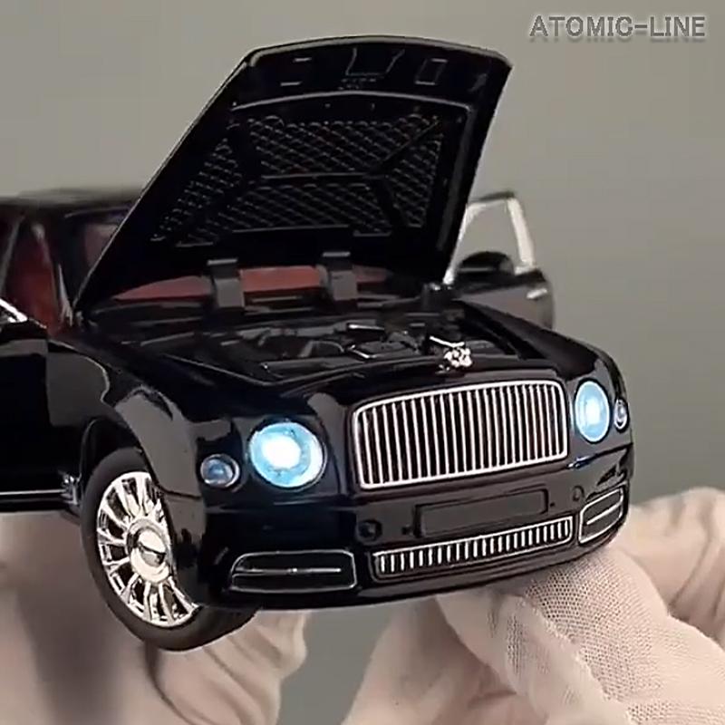 MINICHAMPS Bentley ベントレー ミュルザンヌ ミニカー Bentley ミュルザンヌ 1/24 ミニカー 全3色 ライト点灯 エンジン