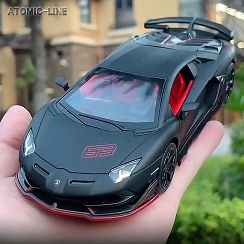 【土曜限定価格】【希少】京商　ランボルギーニ　アヴェンタドールSVJ63 Lamborghini ランボルギーニ SVJ63 アヴェンタドール 1/24