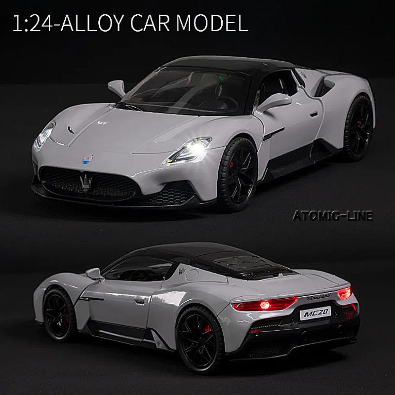 Maserati マセラティ MC20 1/24 ミニカー 全3色 ライト点灯 Maserati マセラティ MC20 1/24 ミニカー 全3色 ライト点灯