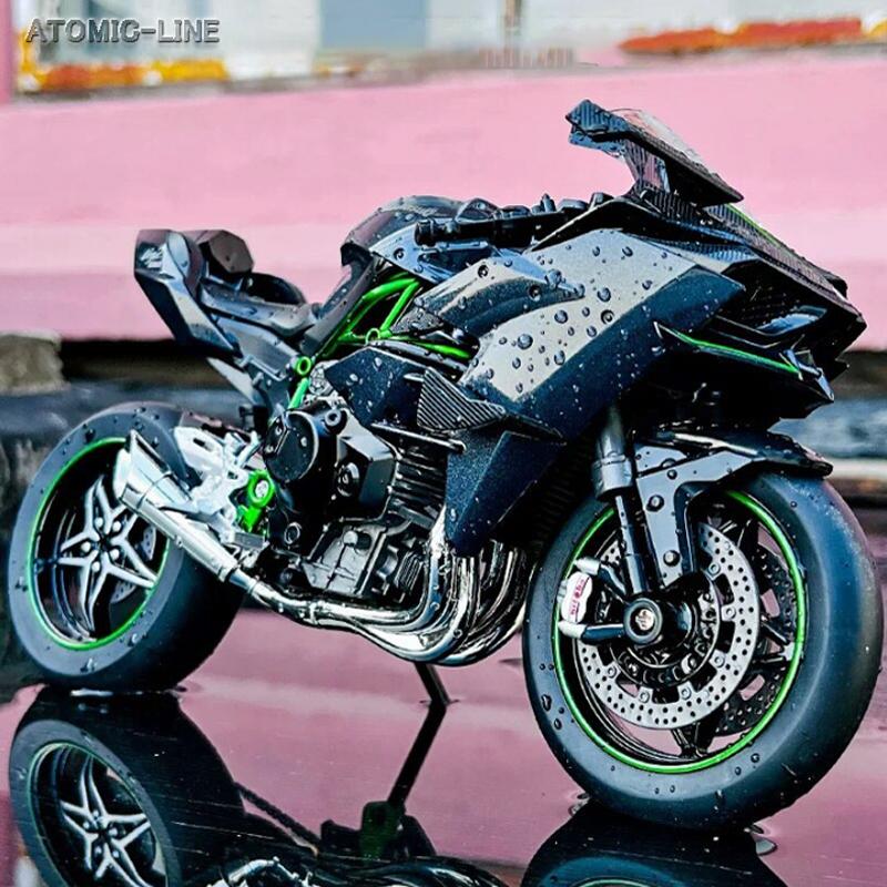 カワサキ（Kawasaki） H2R ニンジャ 1/9 ミニカー テールランプ点灯