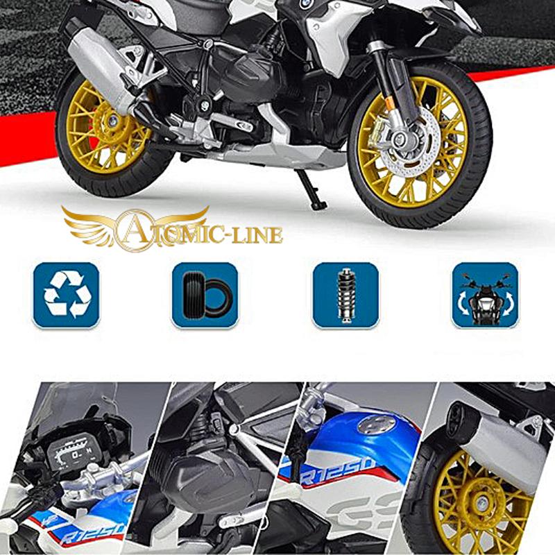 BMW BMW R1250GS 1/12 ミニカー 合金モデル 模型 ジオラマ バイク