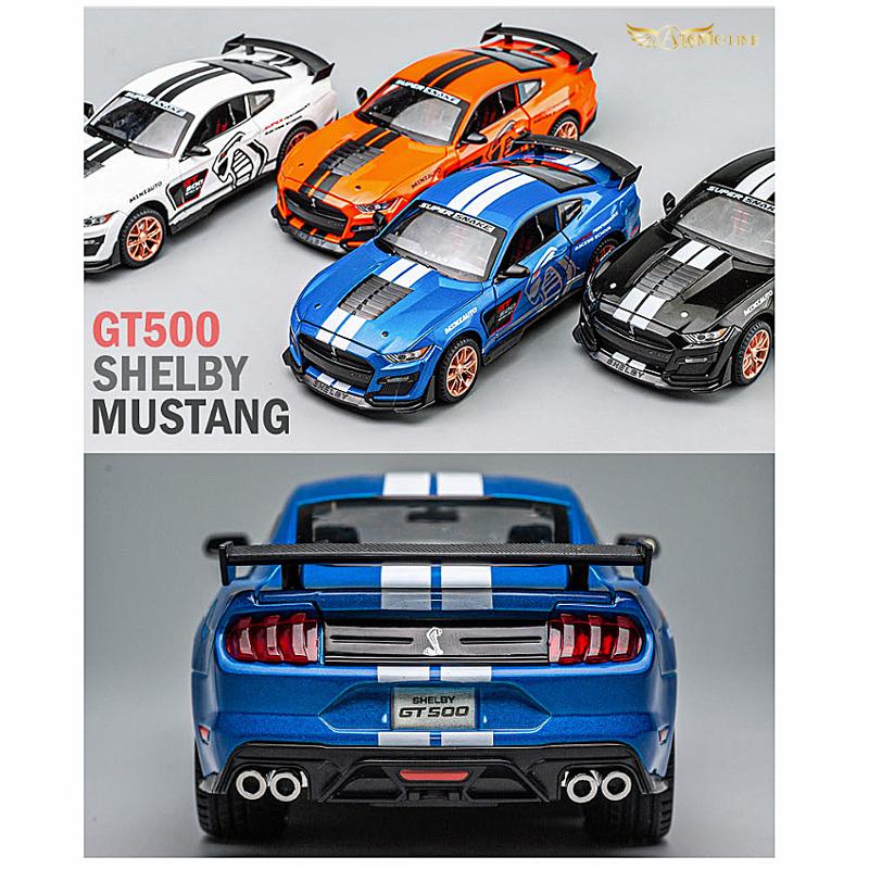 フォード マスタング GT500 SHELBY 1/24 ミニカー 全4色 ライト点灯