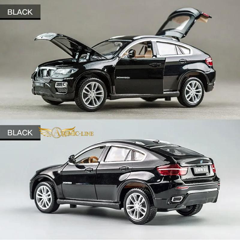 BMW BMW X6 ミニカー 1/32 全4色 ライト点灯 エンジンサウンド 合金