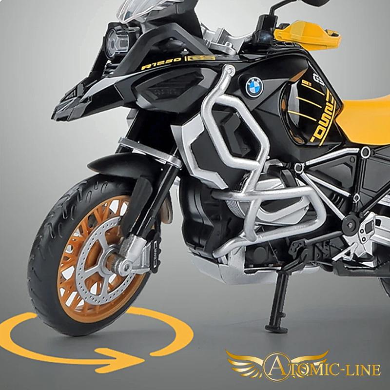 BMW BMW R1250GS 1/12 ミニカー 全3色 ライト点灯 エンジンサウンド