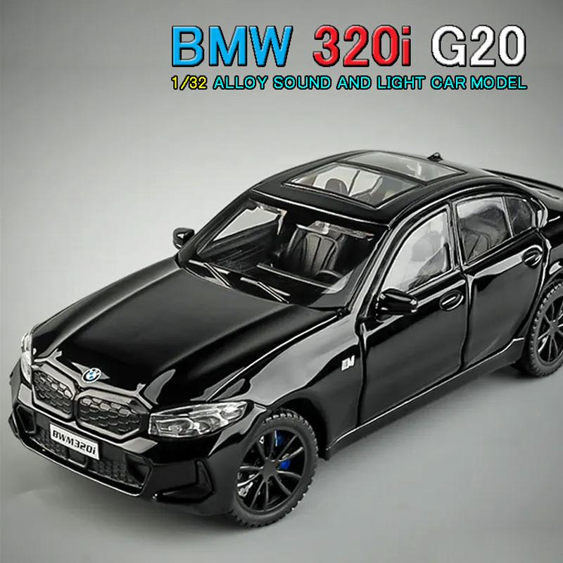 BMW 3シリーズ 320i 1/32 ミニカー 全3色 ライト点滅 サウンド