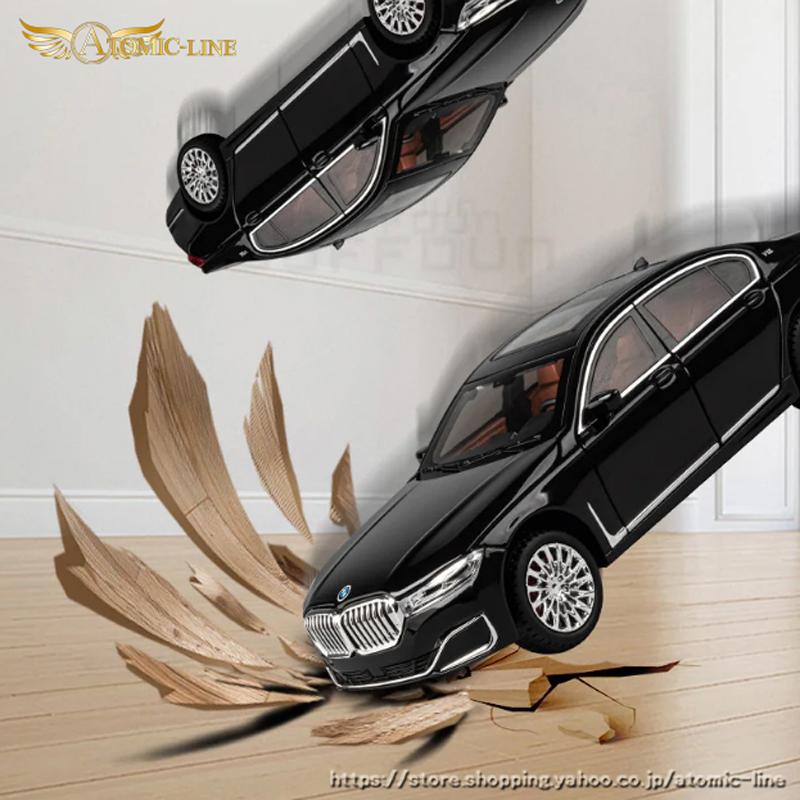 BMW 7シリーズ 760Li ミニカー 1/24 全3色 ライト点灯 エンジン