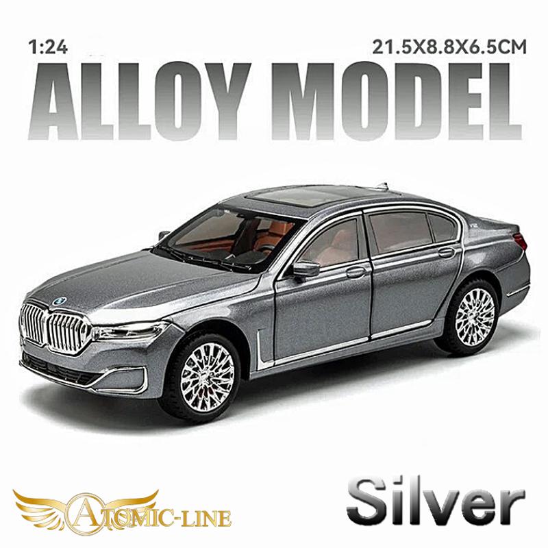 BMW 7シリーズ 760Li ミニカー 1/24 全3色 ライト点灯 エンジン