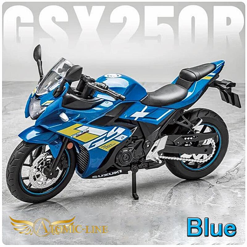 スズキ GSX250R 1/12 ミニカー 全3色 ライト点滅 エンジン