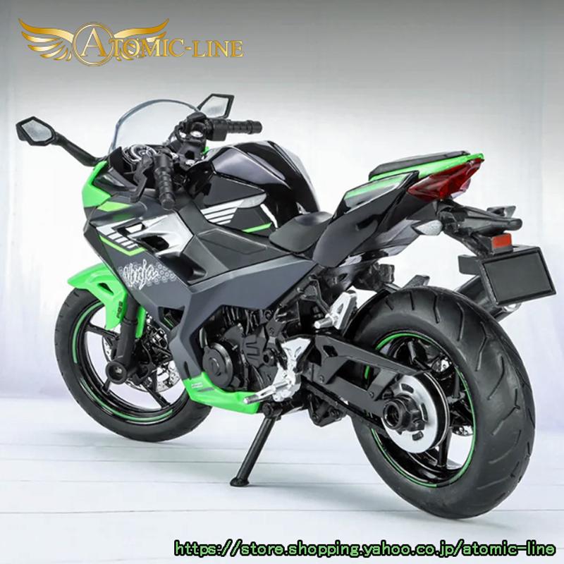 カワサキ（Kawasaki） NINJA400 1/12 ミニカー ライト点滅 エンジン