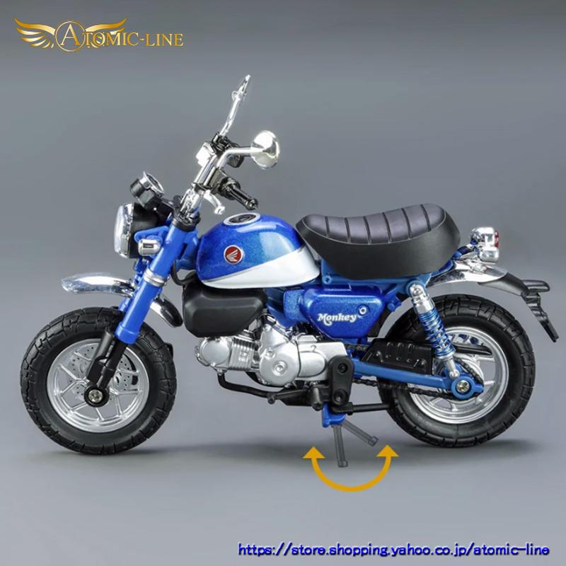 ホンダ HONDA モンキー 125 ミニカー 1/12 ライト点灯 エンジン ホンダ HONDA モンキー 125 ミニカー 1/12 ライト点灯 エンジン