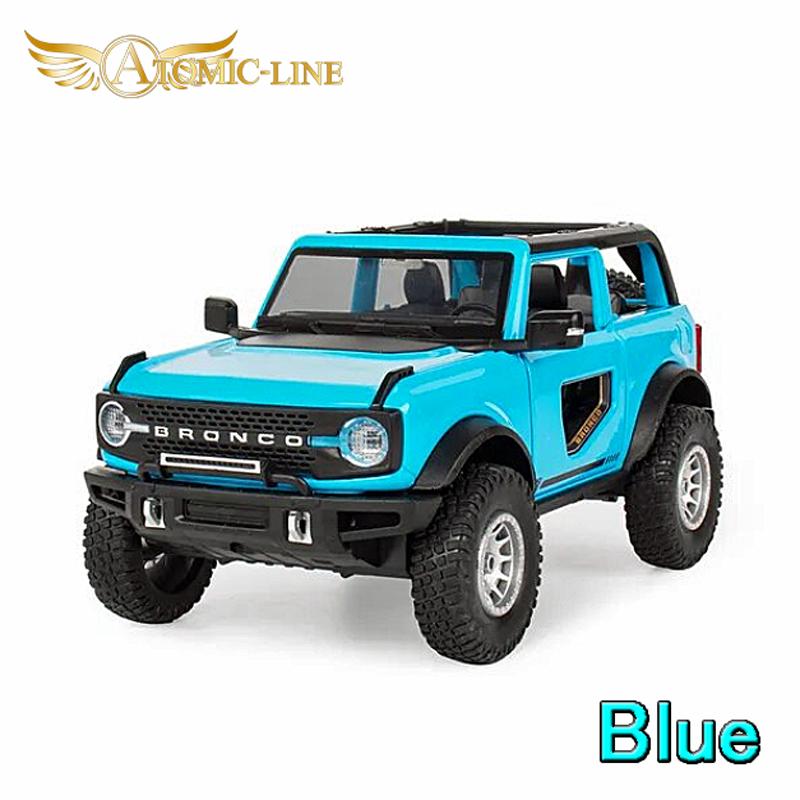 フォード Bronco ブロンコ 1/24 ミニカー 全4色 ライト点灯 エンジン
