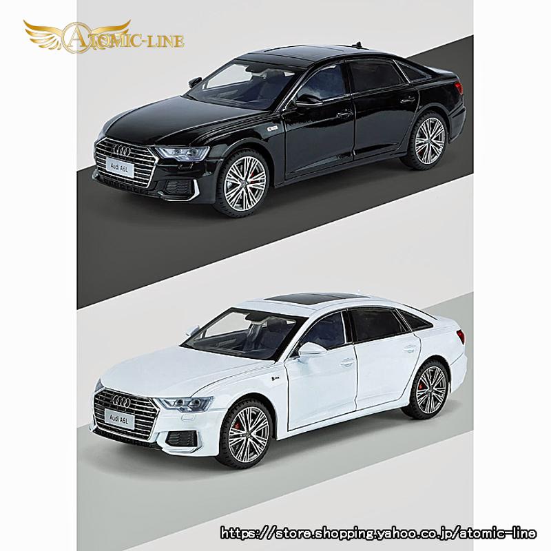 AUDI アウディ A6 5th 1/18 ミニカー 全2色 ライト点灯 エンジンサウンド 合金モデル 模型 ジオラマ｜atomic-line｜20