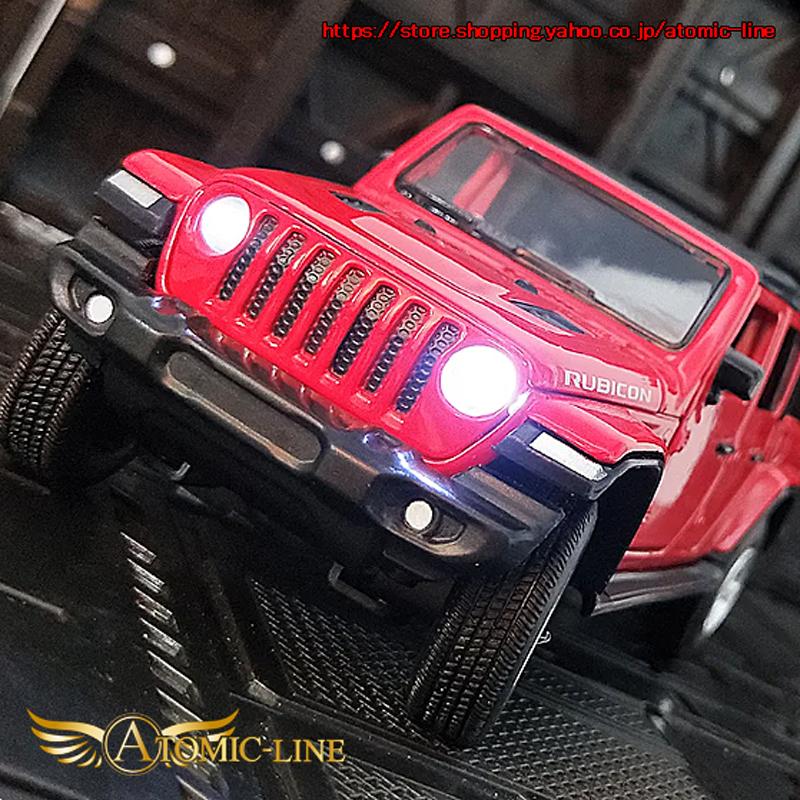 1/32 海外製 LEDライト付 ミニカー 4台セット 金属製 raptor-blue.jpg