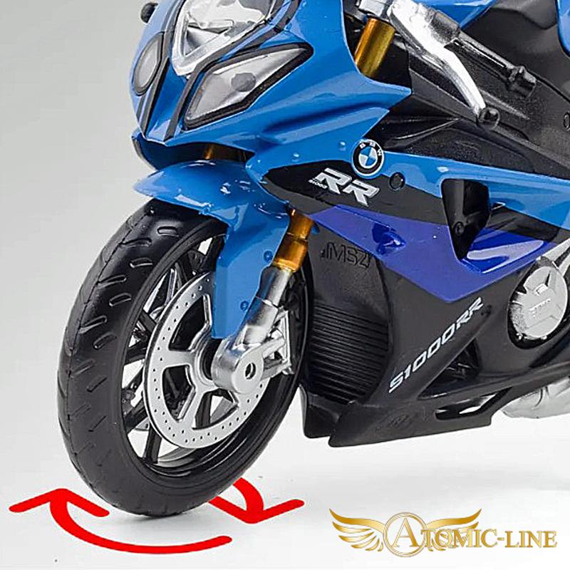 BMW BMW S1000RR 1/12 ミニカー 全4色 ライト点灯 エンジンサウンド