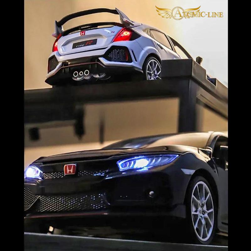 ホンダ（HONDA） シビック TYPE-R ミニカー 1/24 全3色 ライト点灯