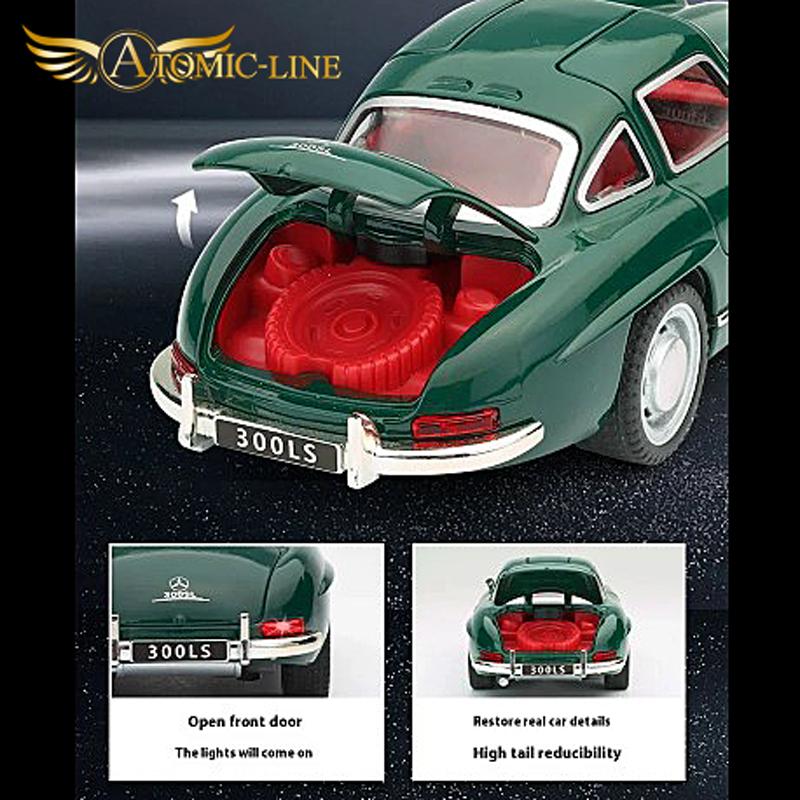 1954年 メルセデス ベンツ 300SL クーペ 1/32 ミニカー 全4色 1954年 メルセデス ベンツ 300SL クーペ 1/32 ミニカー 全4色