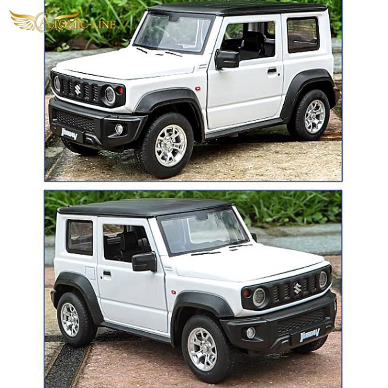 SUZUKI ジムニー SIERRA 1/24 ミニカー 全4色 ライト点灯 エンジン