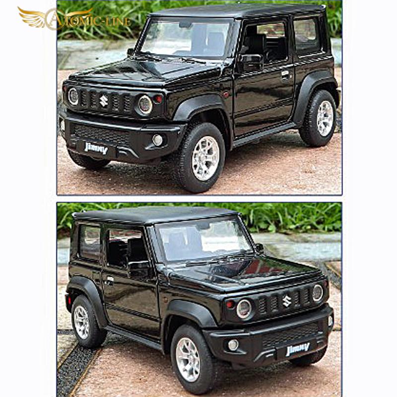 SUZUKI ジムニー SIERRA 1/24 ミニカー 全4色 ライト点灯 エンジン