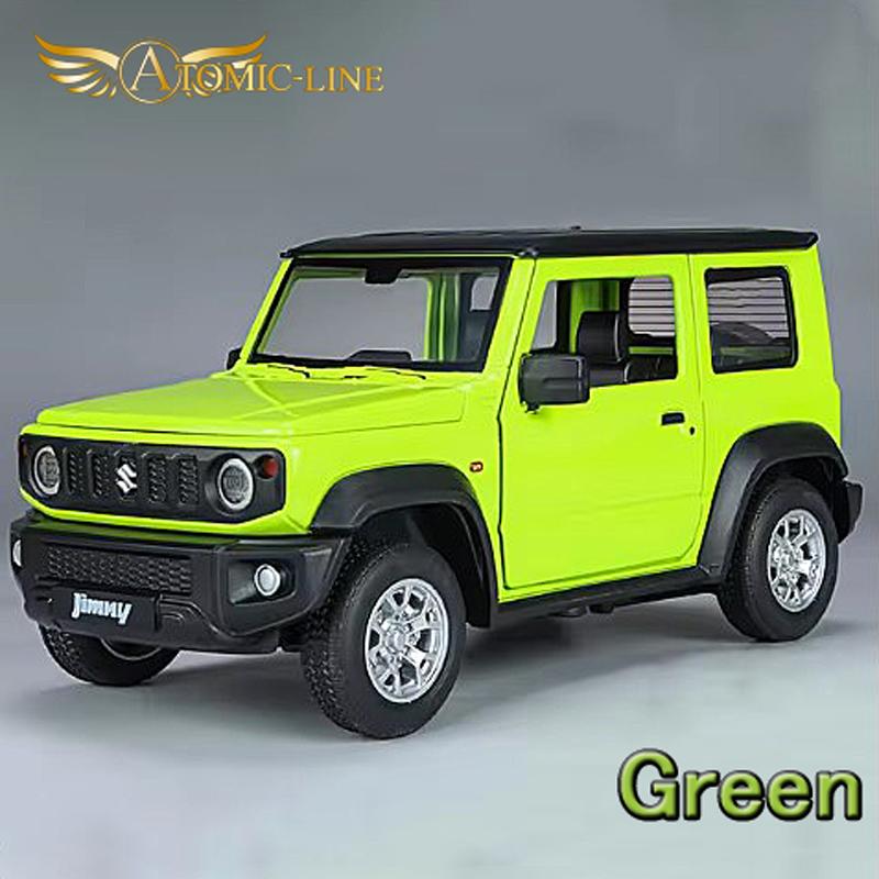 SUZUKI ジムニー SIERRA 1/24 ミニカー 全4色 ライト点灯 エンジン