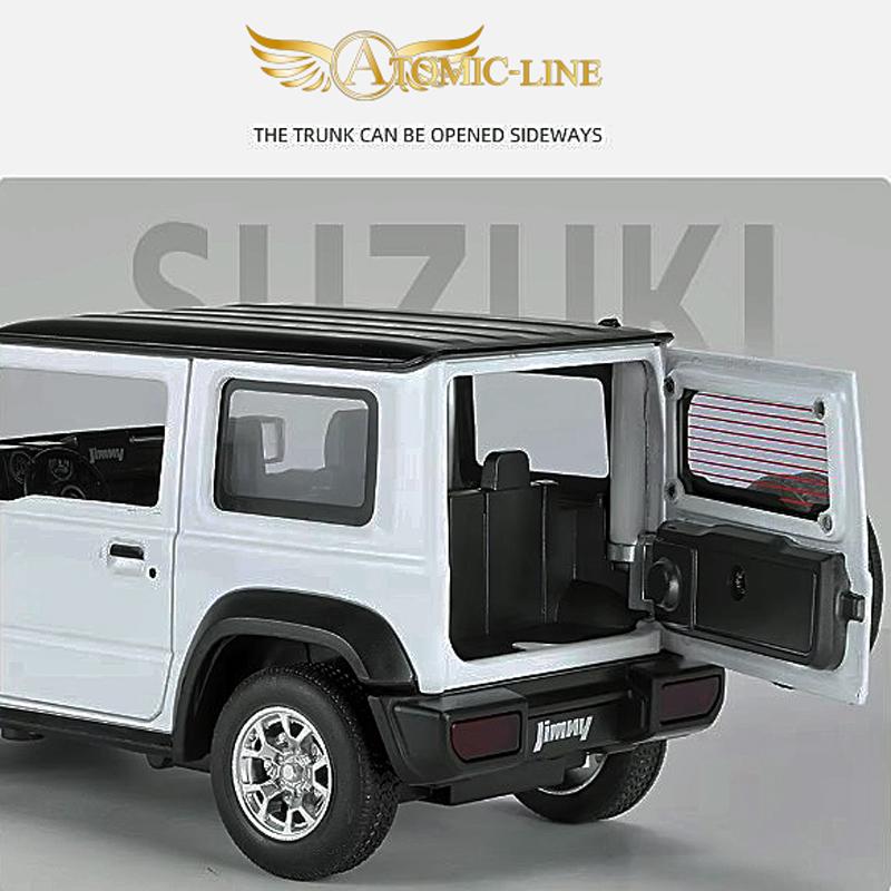 SUZUKI ジムニー SIERRA 1/24 ミニカー 全4色 ライト点灯 エンジン