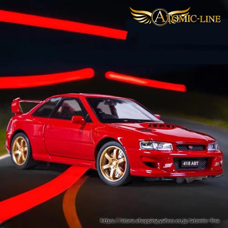 SUBARU インプレッサ STI WRX GC8 1/32 ミニカー 全4色 ライト SUBARU インプレッサ STI WRX GC8 1/32 ミニカー 全4色 ライト