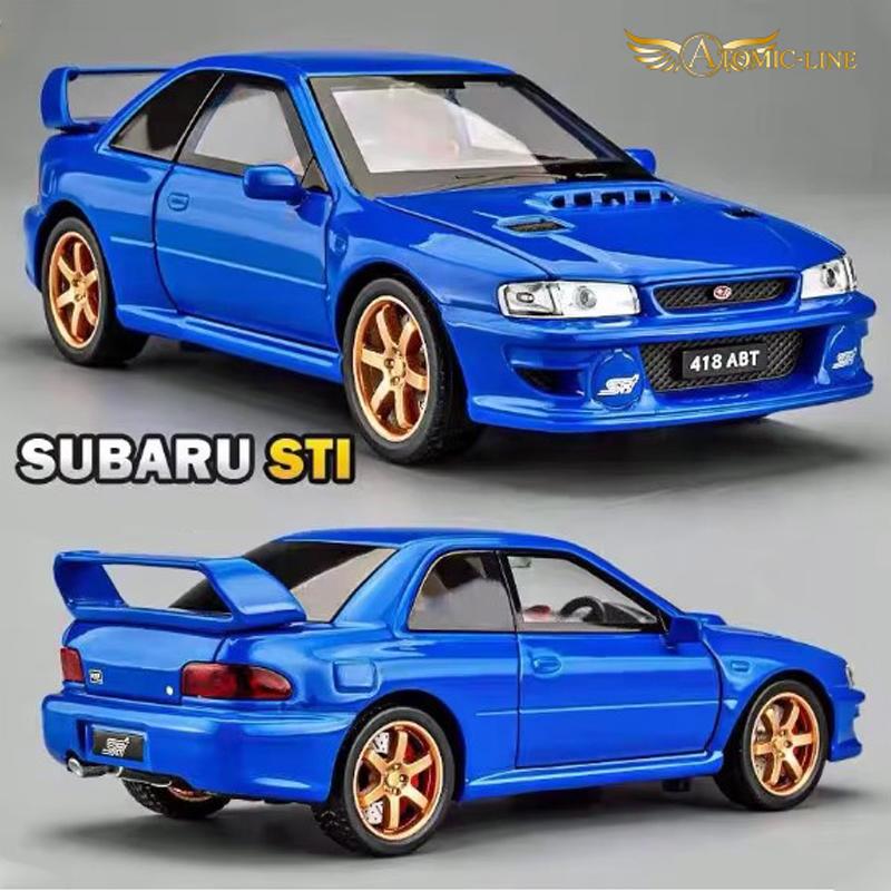 SUBARU インプレッサ STI WRX GC8 1/32 ミニカー 全4色 ライト SUBARU インプレッサ STI WRX GC8 1/32 ミニカー 全4色 ライト