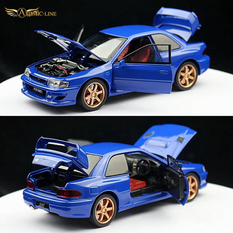 SUBARU インプレッサ STI WRX GC8 1/32 ミニカー 全4色 ライト SUBARU インプレッサ STI WRX GC8 1/32 ミニカー 全4色 ライト