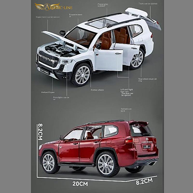 トヨタ（TOYOTA） TOYOTA GR ランドクルーザー LC300 1/24 ミニカー 全