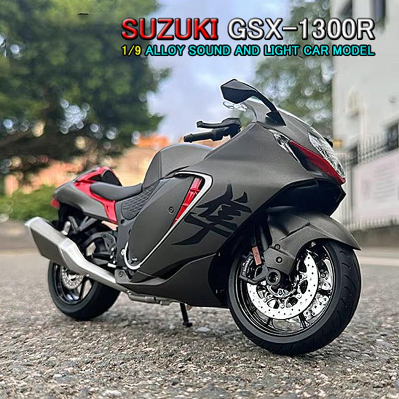 SUZUKI 隼 GSX-1300R ハヤブサ 1/9 ミニカー 全2色 ライト点滅 SUZUKI 隼 GSX-1300R ハヤブサ 1/9 ミニカー 全2色 ライト点滅