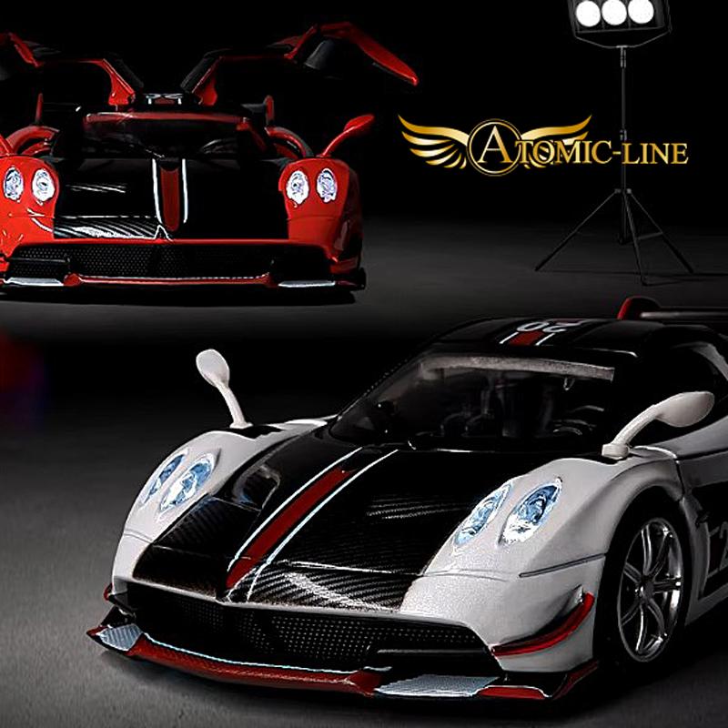パガーニ Huayra BC ウアイラ 1/32 ミニカー 全2色 ライト点灯