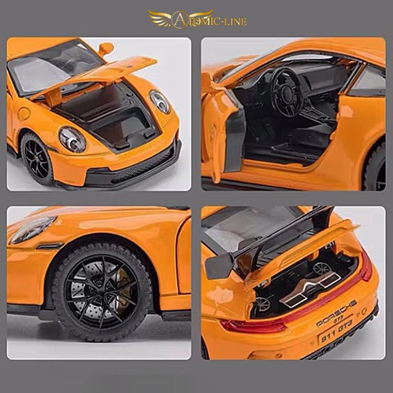 PORSCHE DESIGN ポルシェ 911 GT3 ミニカー 1/32 全3色 ライト