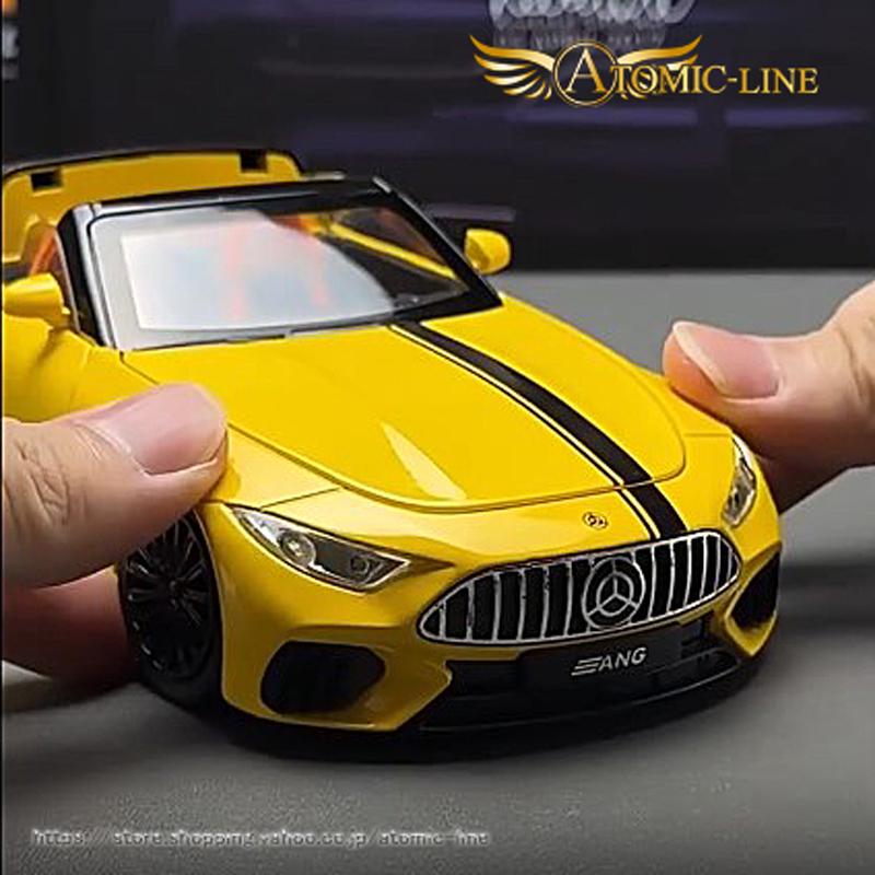 メルセデス ベンツ SL63 1/32 ミニカー 全3色 ライト点灯