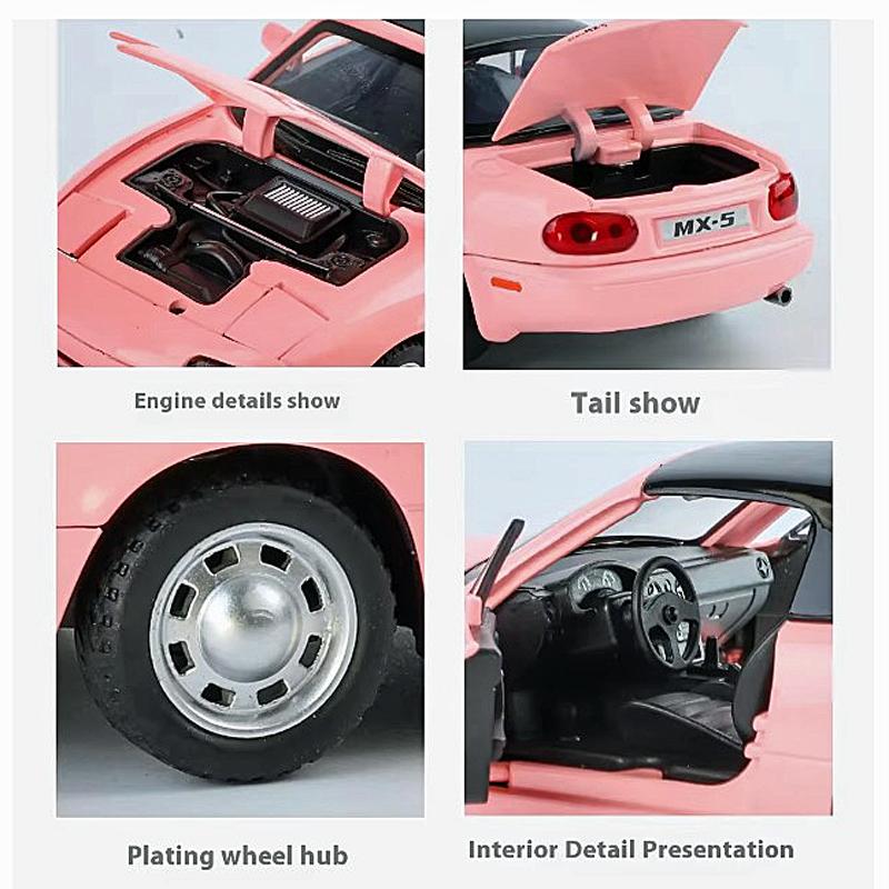 マツダ MAZDA ユーノス ロードスター 1/24 ミニカー 全3色