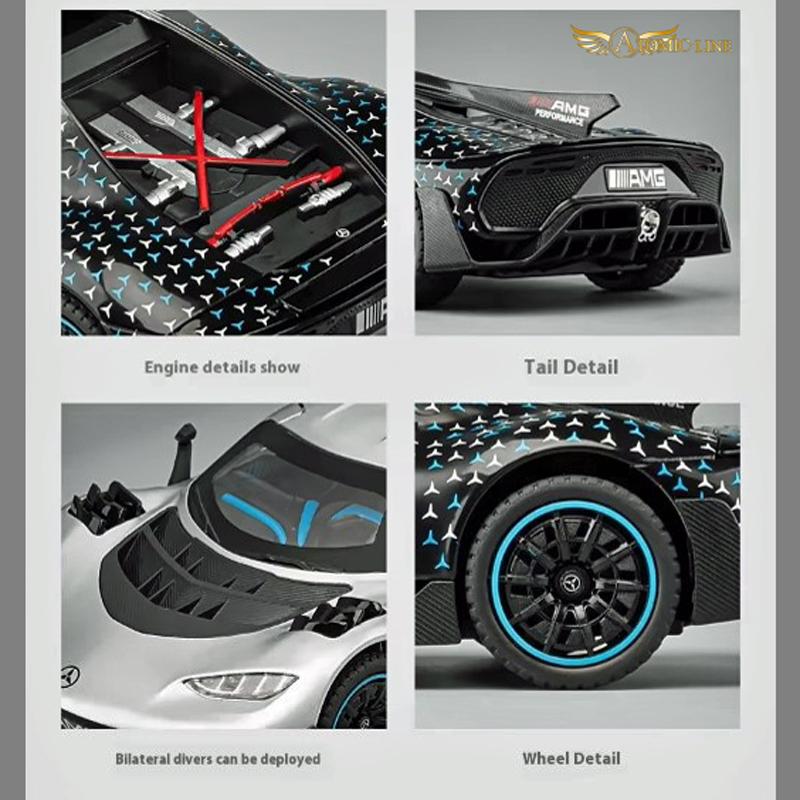 メルセデスAMG メルセデス AMG ONE 1/24 ミニカー 全4色 ライト点灯