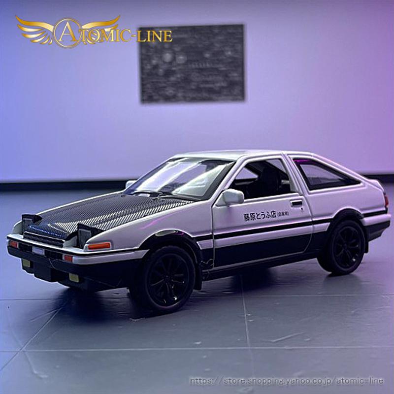 トヨタ（TOYOTA） AE86 SPRINTER トレノ 1/36 ミニカー 合金モデル