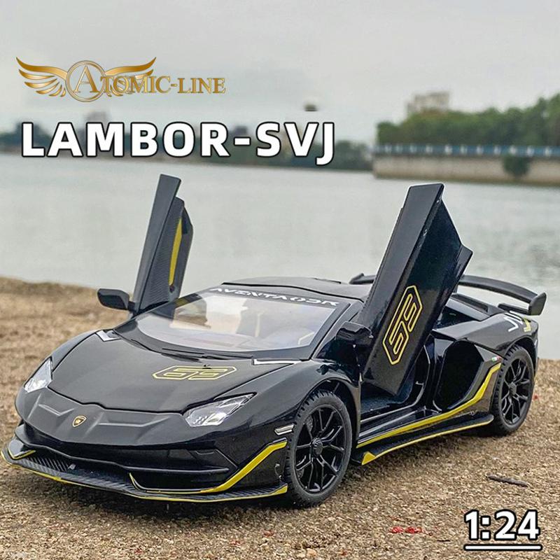 【土曜限定価格】【希少】京商　ランボルギーニ　アヴェンタドールSVJ63 Lamborghini（ランボルギーニ） SVJ63 アヴェンタドール 1/24 ミニカー