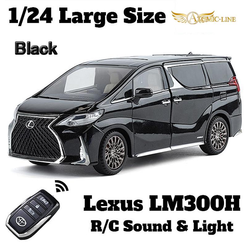 トヨタ（TOYOTA） レクサス LM300H 1/24 ミニカー 全2色 ライト点灯