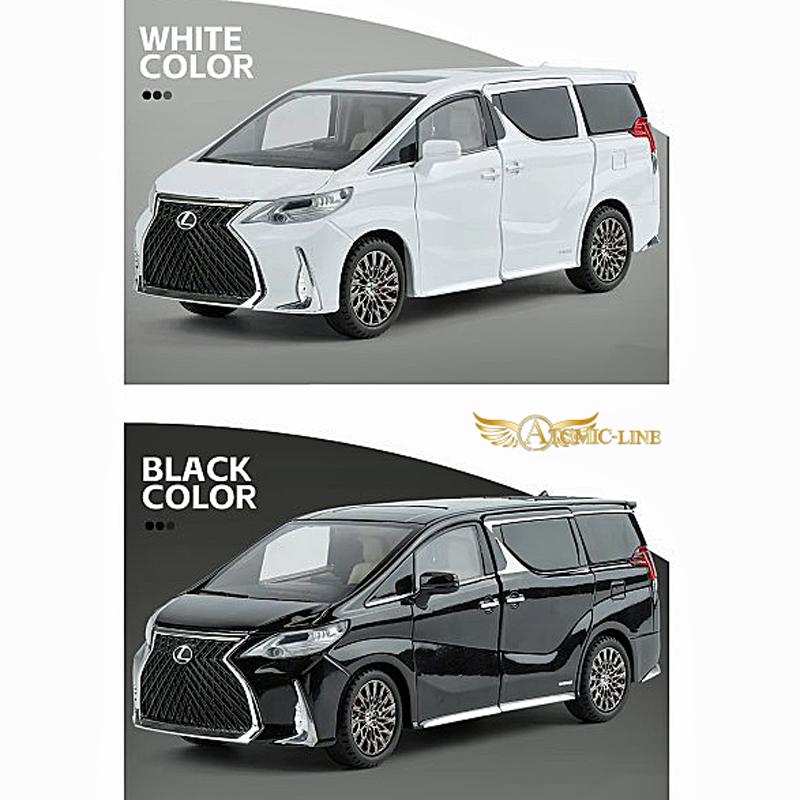 トヨタ（TOYOTA） レクサス LM300H 1/24 ミニカー 全2色 ライト点灯