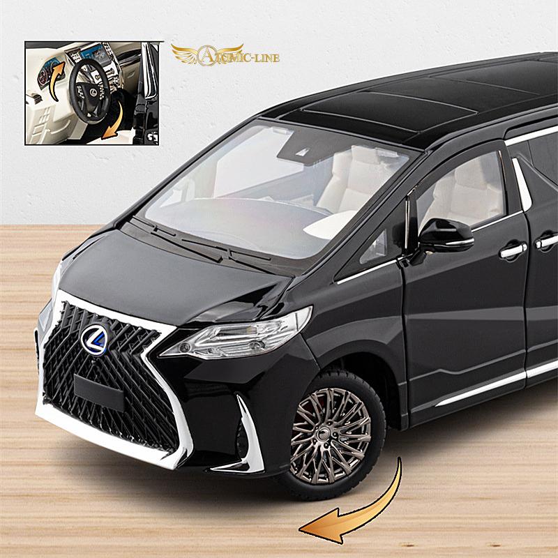 トヨタ レクサス LEXUS LM300h 1/18 ミニカー 全2色 ライト点灯