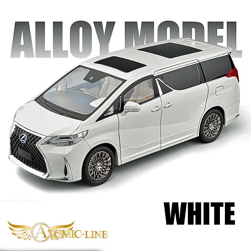 トヨタ レクサス LEXUS LM300h 1/18 ミニカー 全2色 ライト点灯