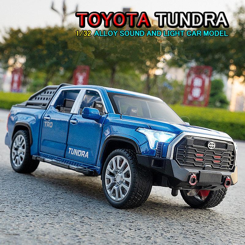 トヨタ（TOYOTA） TUNDRA タンドラ 1/32 ミニカー 全4色 ライト点灯