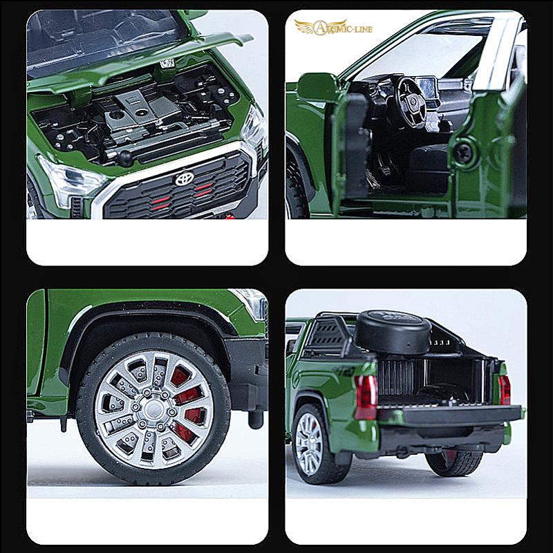 トヨタ（TOYOTA） TUNDRA タンドラ 1/32 ミニカー 全4色 ライト点灯