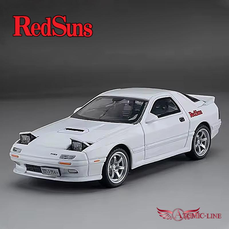 マツダ RX-7 FC3S 1/32 ミニカー 全4色 ライト点灯 エンジン