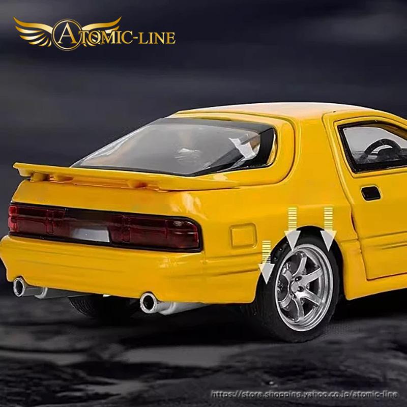 マツダ（Mazda） RX-7 FC3S 1/32 ミニカー 全4色 ライト点灯 エンジン