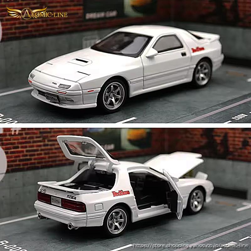 マツダ（Mazda） RX-7 FC3S 1/32 ミニカー 全4色 ライト点灯 エンジン